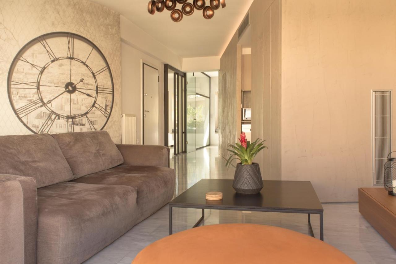 Apartment Luxury With Parking-living Stone Silver Athen